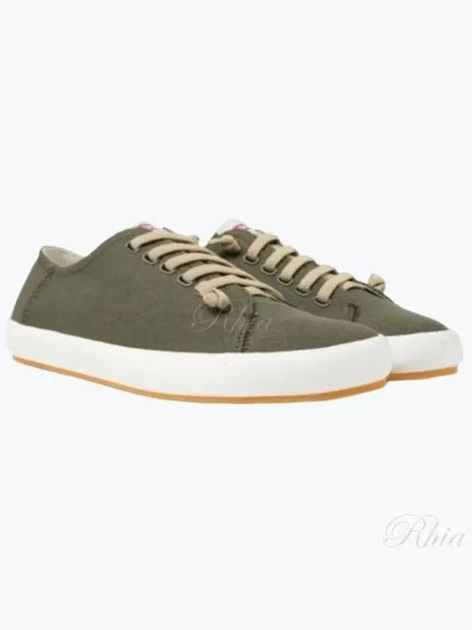 Peu Rambla Textile Low Top Sneakers Green - CAMPER - BALAAN 2