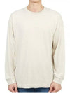 Men's Allston Cotton Jersey Long Sleeve T-Shirt White - THEORY - BALAAN.