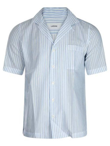 Short Sleeve Shirt EQKLOPEQC1799 100CE Free LIGHT BLUE WHITE - RVR LARDINI - BALAAN 1