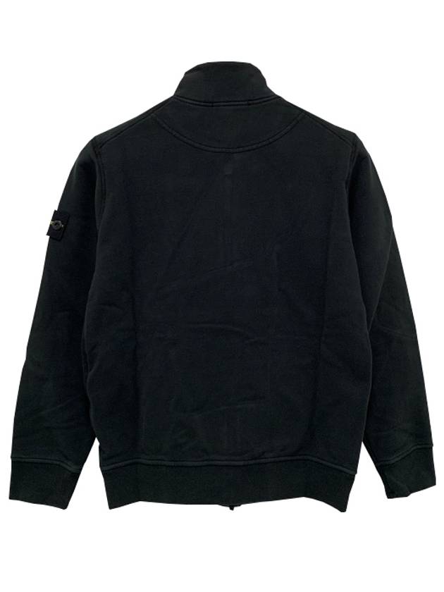 Kids Waffen Patch High Neck Zip up Cardigan 6 8 Black 791661120 V0029 - STONE ISLAND - BALAAN 3