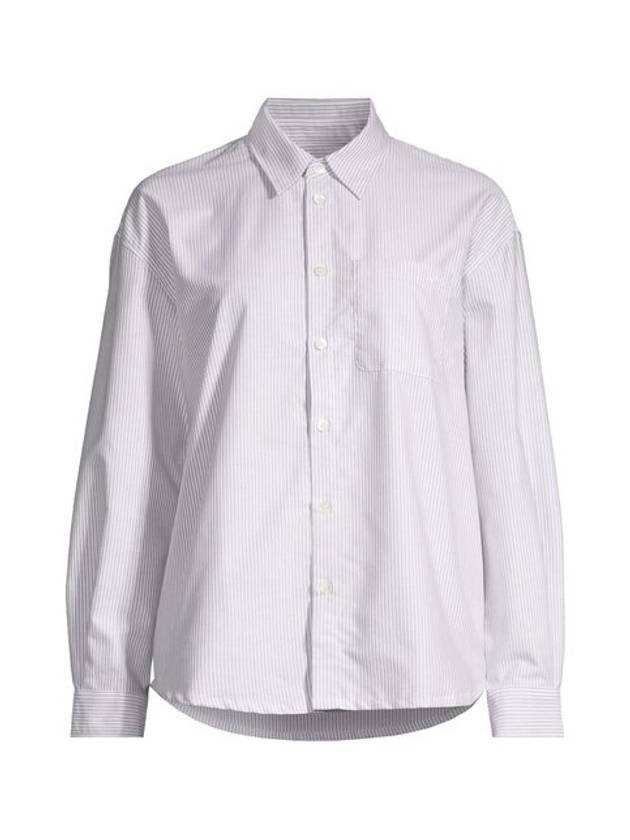 Boyfriend Long Sleeve Shirt White - A.P.C. - BALAAN 2