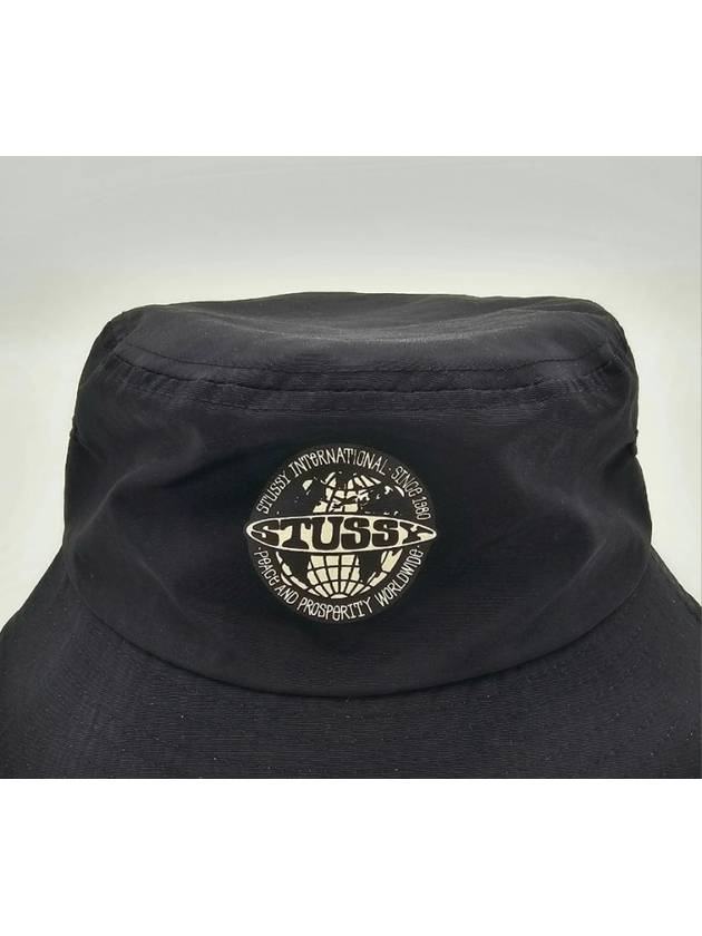 AU Australia INTERNATIONAL Nylon Bucket Hat ST723007 Black S M L XL - STUSSY - BALAAN 3