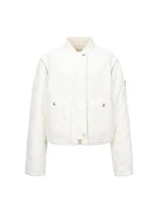 jacket women cream - JIL SANDER - BALAAN 1