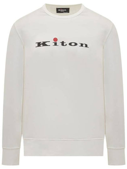 Hooded Sweatshirt UMK037701 BIANCO White - KITON - BALAAN 2