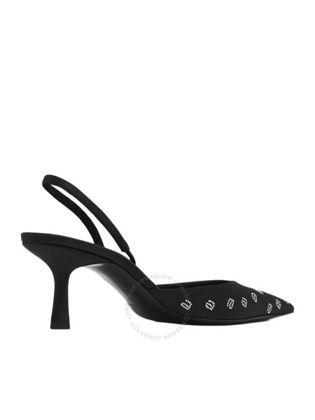 T by Alexander Wang Black Delphine 65 Slingback Pumps, Brand Size 35 ( US Size 5 ) - ALEXANDER WANG - BALAAN 3