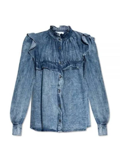 Idety Blouse Blue - ISABEL MARANT - BALAAN 2