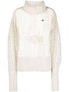 Lacework Jumper Knit Top Cream - VIVIENNE WESTWOOD - BALAAN 3