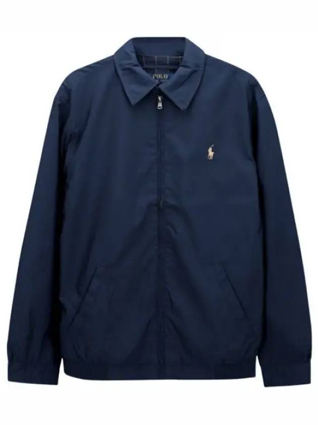 Pony Logo Embroidered Microfiber Bi Swing Windbreaker Men s Jacket - POLO RALPH LAUREN - BALAAN 1