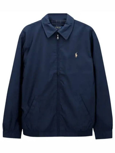 Pony logo embroidered microfiber bi swing windbreaker jacket - POLO RALPH LAUREN - BALAAN 1