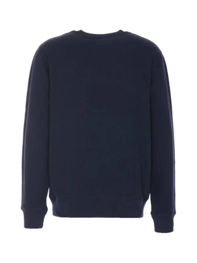 Chillax Patch Regular Sweatshirt Ink Blue - MAISON KITSUNE - BALAAN 4