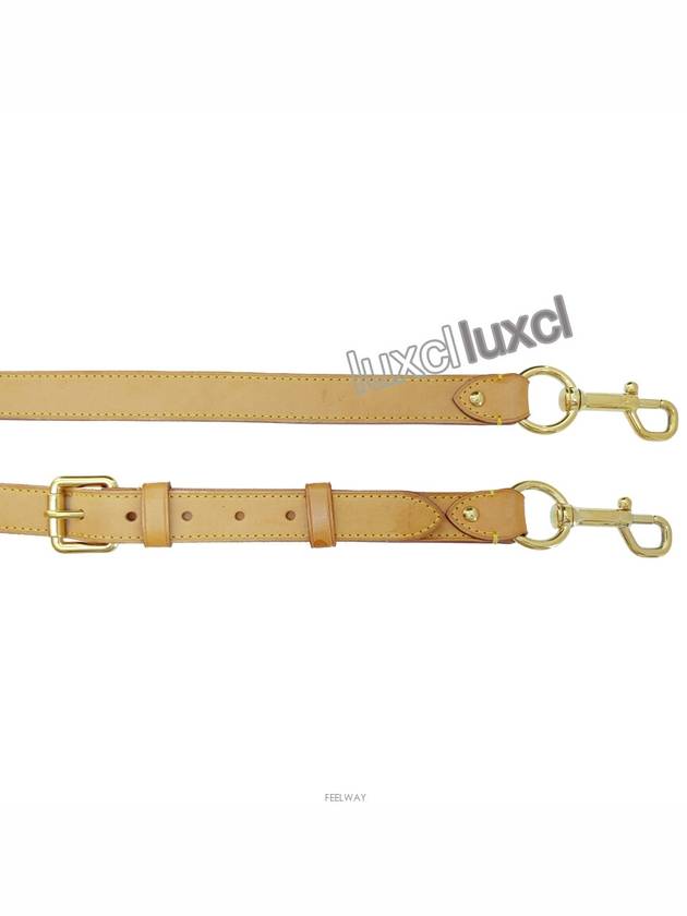 Leather shoulder strap 2 4 x 100cm - LOUIS VUITTON - BALAAN 5