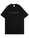 Friendly Logo Short Sleeve T-Shirt Black - VETEMENTS - BALAAN 4