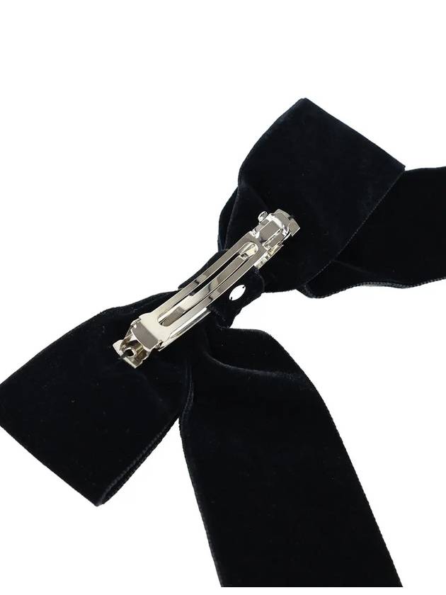 CC Logo Velvet Ribbon Hairpin AA8557 - CHANEL - BALAAN 3