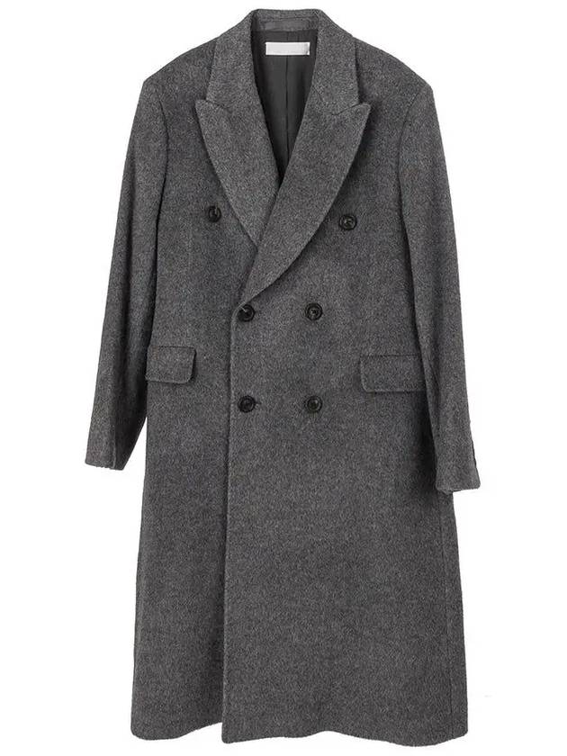 Whale Hairy Mohair Double Coat Grey - OUR LEGACY - BALAAN 2