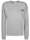 Handwriting Comfort Sweatshirt Grey - MAISON KITSUNE - BALAAN 3