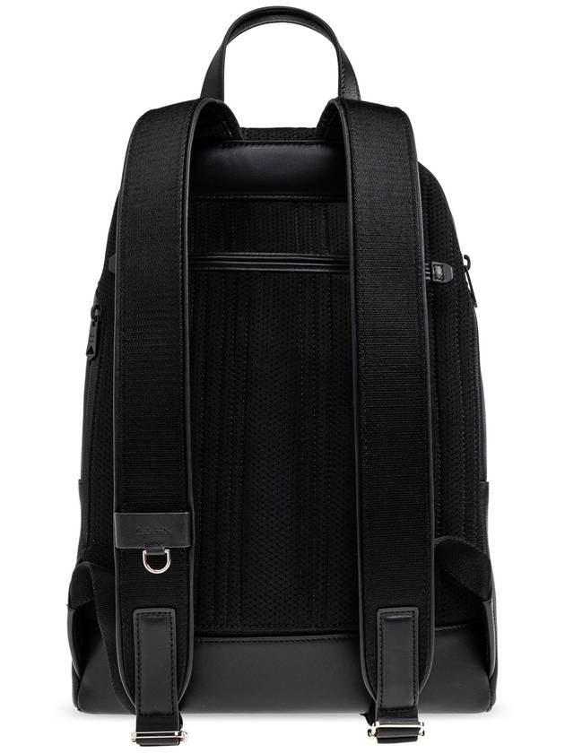 Paul Smith Leather Backpack, Men's, Black - PAUL SMITH - BALAAN 3