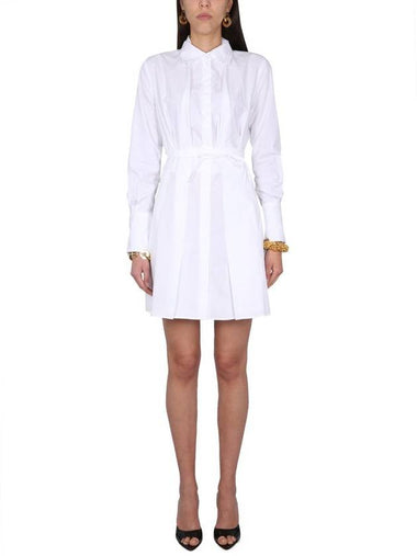 Patou Pleated Shirt Dress - PATOU - BALAAN 1