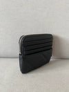 19 Zipper Coin Purse Card Wallet Lambskin Black Gold Plated AP2086 - CHANEL - BALAAN 5