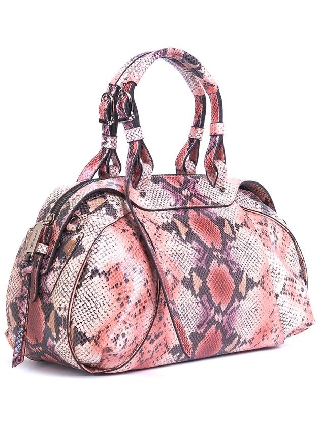 lucia satchel tote bag vulcano pink - DONIRAY - BALAAN 3