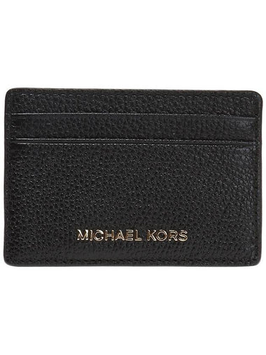 Michael Michael Kors MONEY PIECES' Card Case With Logo, Women's, Black - MICHAEL KORS - BALAAN 1