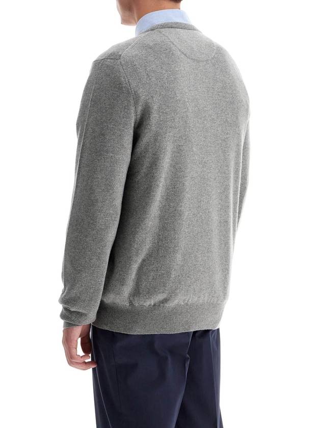 Logo Basic Pullover Knit Top Grey - POLO RALPH LAUREN - BALAAN 4