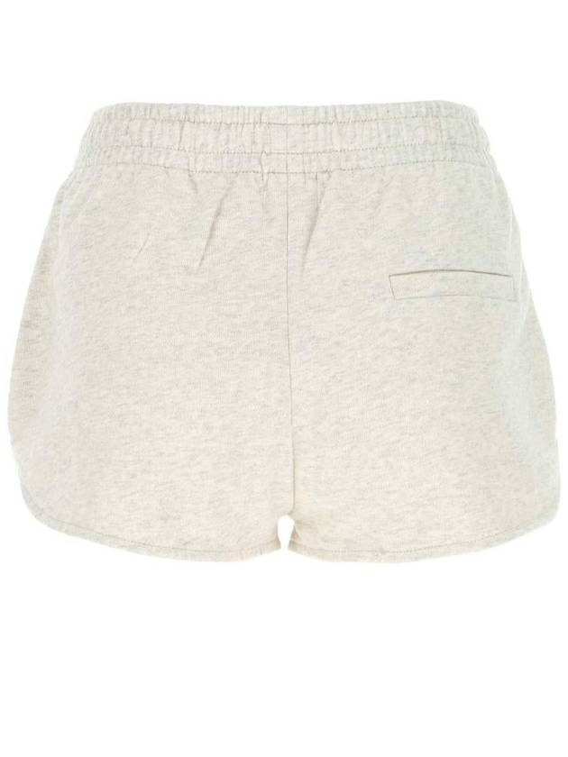 Mipha Logo Banding Shorts Ecru - ISABEL MARANT ETOILE - BALAAN 3