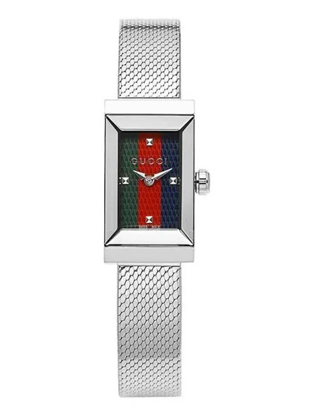 G Frame Steel Watch Silver - GUCCI - BALAAN 2