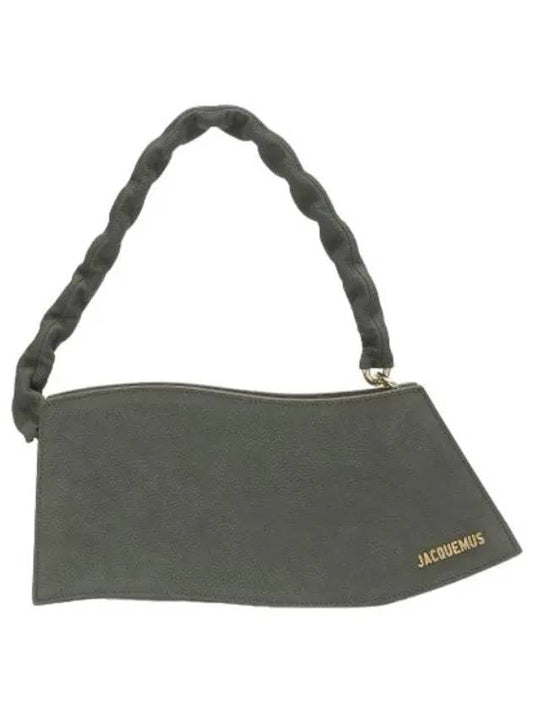 Jacquemus La Begue Tote Bag Dark Khaki Handbag - JACQUEMUS - BALAAN 1