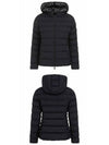 1A00021 595FK 999 ALETE Hooded Down Padded Black Women s Jacket TEO - MONCLER - BALAAN 4