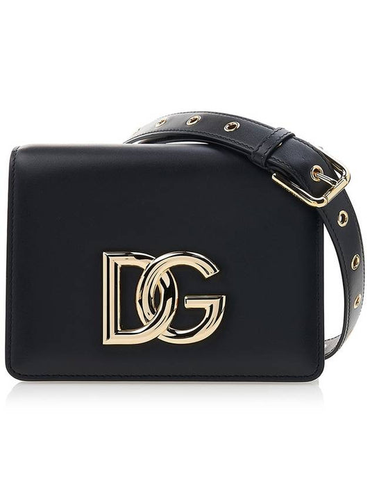 DG logo cross bag black - DOLCE&GABBANA - BALAAN.