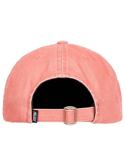 Pigment Beige Collier 6 Panel Cap Pink P24H083 - PALACE - BALAAN 2