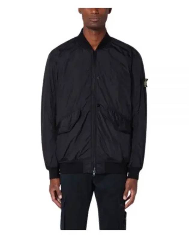 Reps R NY Bomber Jacket Black - STONE ISLAND - BALAAN 2