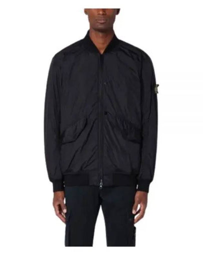 Reps R NY Bomber Jacket Black - STONE ISLAND - BALAAN 2