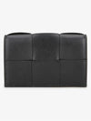 Cassette Business Card Wallet Black - BOTTEGA VENETA - BALAAN 3