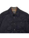 Reversible Vintage Check Thermoregulated Overshirt Jacket Black - BURBERRY - BALAAN 7