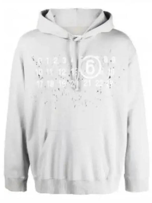 Number Logo Hoodie Sage - MAISON MARGIELA - BALAAN 2