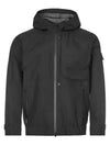 Shadow Project Waffen Goretax Hooded Jacket Black - STONE ISLAND - BALAAN 3