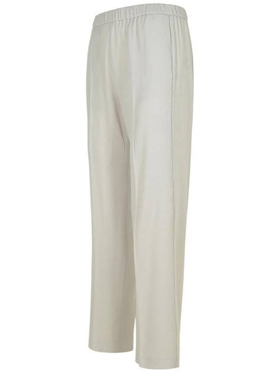 Fabiana Filippi Grey Virgin Wool Trousers - FABIANA FILIPPI - BALAAN 2