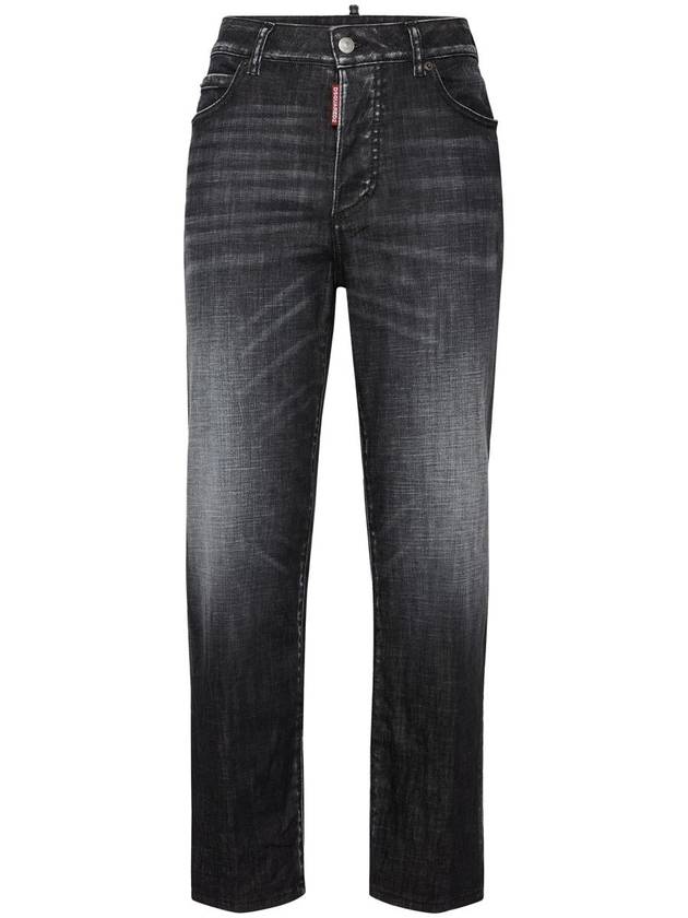 DSQUARED2 5 Pockets Faded Straight-Leg Jeans - DSQUARED2 - BALAAN 1