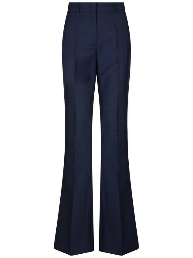 Sportmax 'Aeroso1234' Blue Wool Blend Pants - MAX MARA SPORTMAX - BALAAN 1