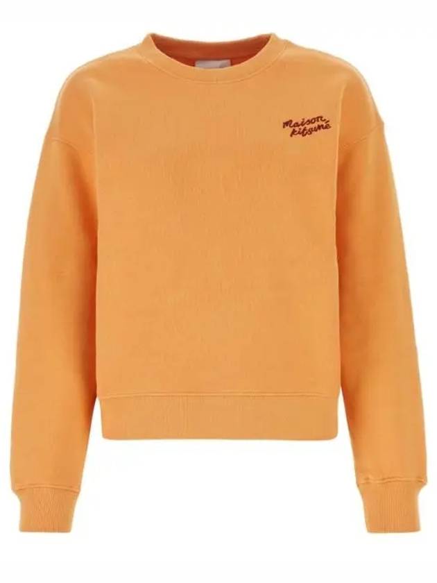 Handwriting Comfort Sweatshirt Orange - MAISON KITSUNE - BALAAN 2