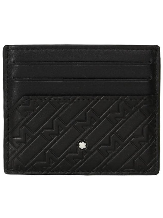 Men's Logo Card Wallet Black - MONTBLANC - BALAAN 2