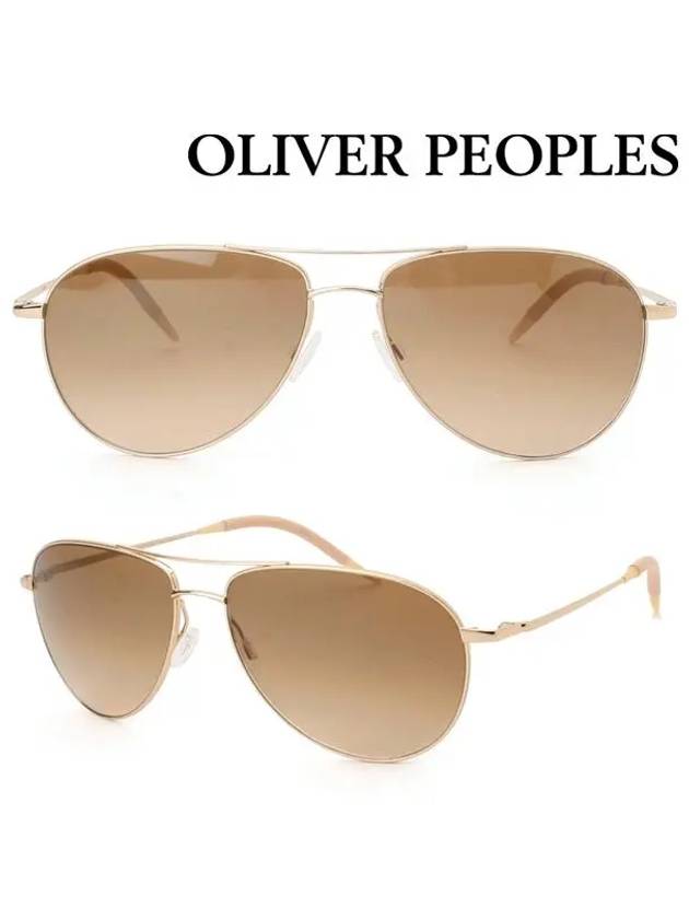 Eyewear Metal Sunglasses Gold - OLIVER PEOPLES - BALAAN 4