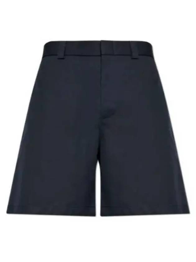 Double cotton shorts navy - GUCCI - BALAAN 2