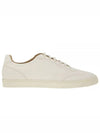 Deerskin Trainers Latex Sole Low Top Sneakers White - BRUNELLO CUCINELLI - BALAAN 2