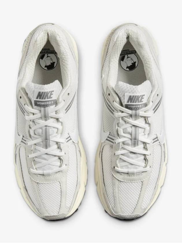 Zoom Vomero 5 Low Top Sneakers Grey Summit White - NIKE - BALAAN 5