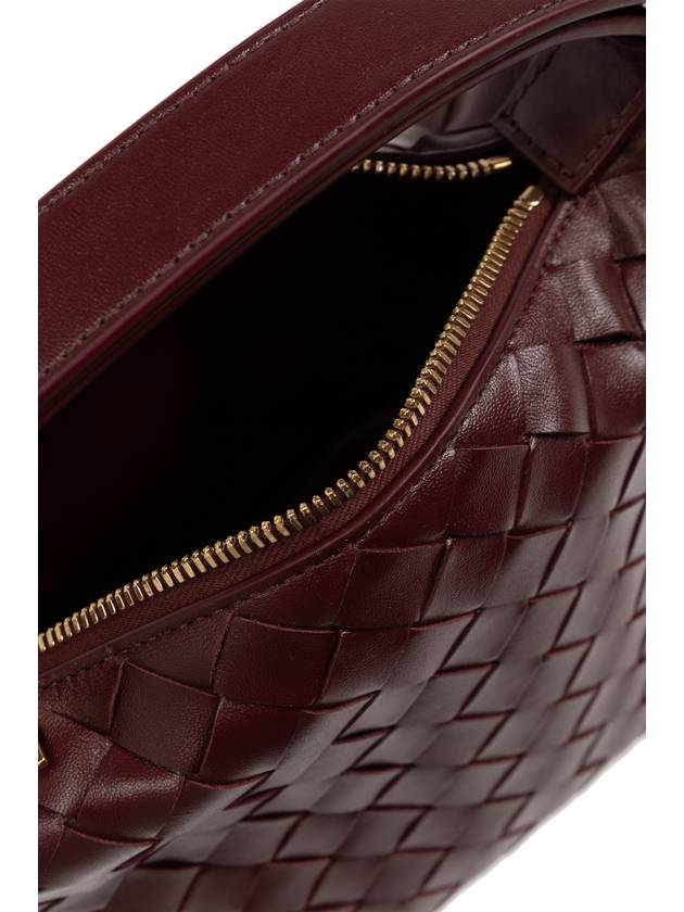 Bottega Veneta Handbag Wallace Micro, Women's, Burgundy - BOTTEGA VENETA - BALAAN 5