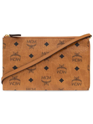 MCM Shoulder Wallet, Men's, Brown - MCM - BALAAN 1