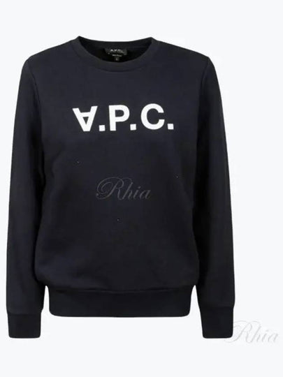 VPC Logo Sweatshirt Navy - A.P.C. - BALAAN 2