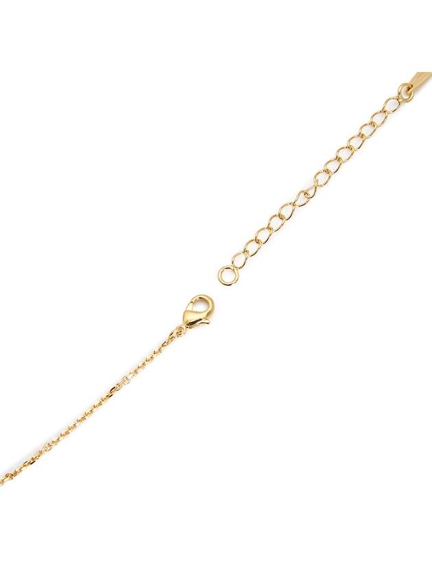 Gancini Crystals Necklace Gold - SALVATORE FERRAGAMO - BALAAN 6